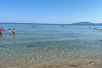 Artemida beach near the apartment